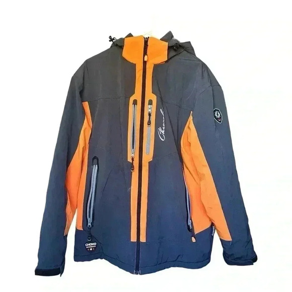 Adrenaline  By Choko Authentics Men’s Winter Thinsulate Jacket In Orange - Picture 1 of 14